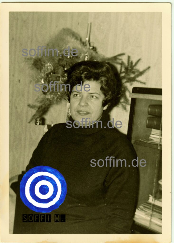 Theo Weihnachten 1966 in Hamburg Altona